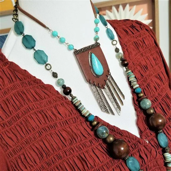 Dress. Smocked, Tiered. Paprika Color. Blu Pepper Brand. Size Medium. - Picture 6 of 10